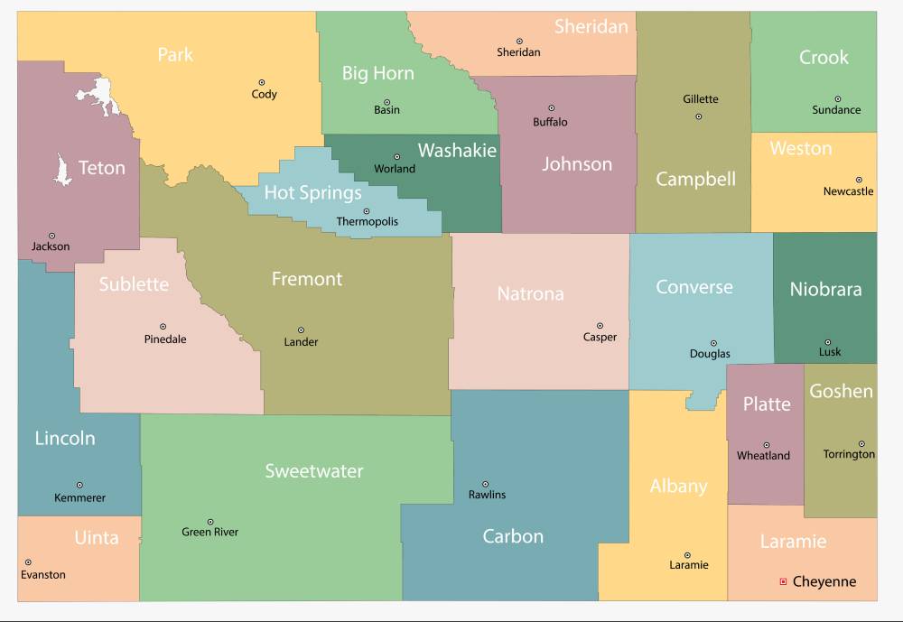 Wyoming States